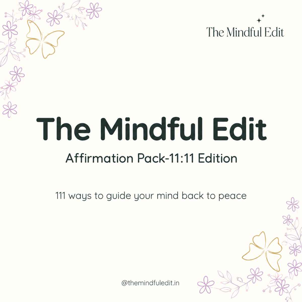 111 ways to guide your mind back to peace